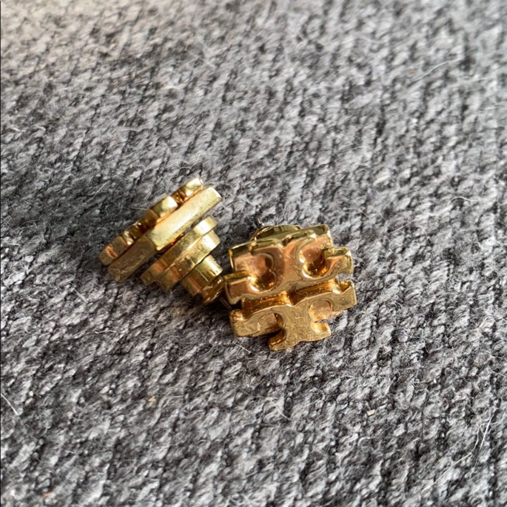 Tory Burch Logo Earrings